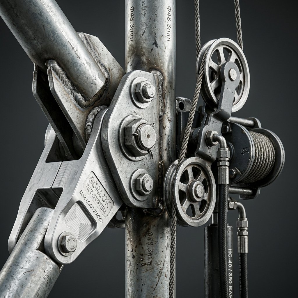 Heavy Duty Winch Mechanism View